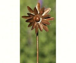 Zinnia Spinner Stake Small